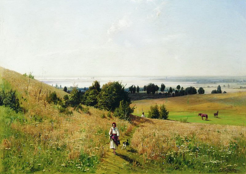 Little Russian landscape, Vladimir Orlovsky