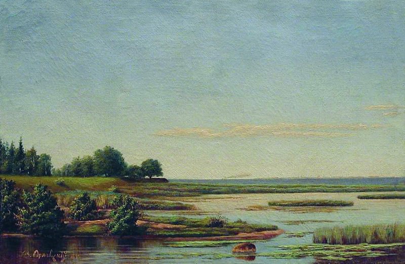 Summer landscape, Vladimir Orlovsky