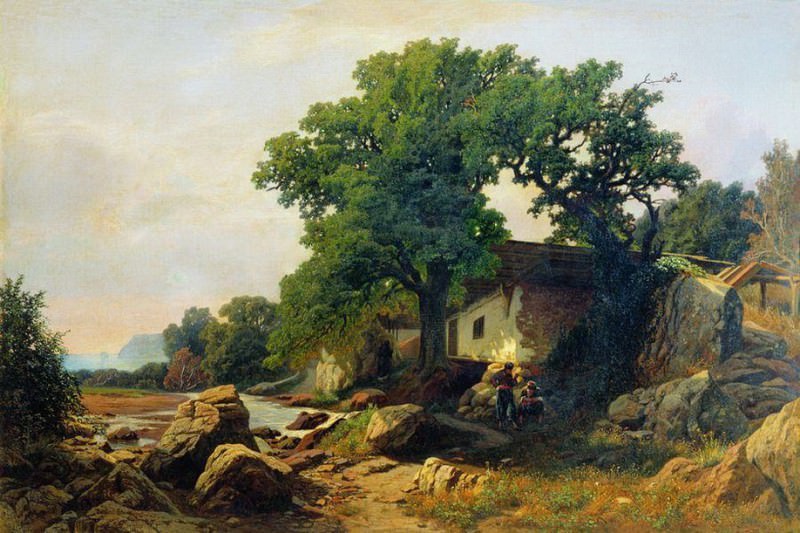 Landscape near Alushta, Vladimir Orlovsky