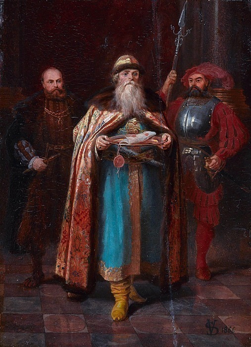 Русский посол при дворе римского императора, Вячеслав Григорьевич Шварц