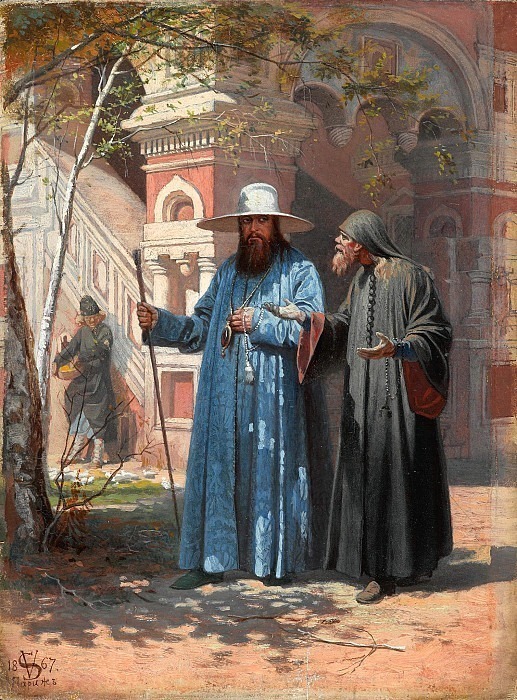 Patriarch Nikon in New Jerusalem, Vyacheslav Schwarz