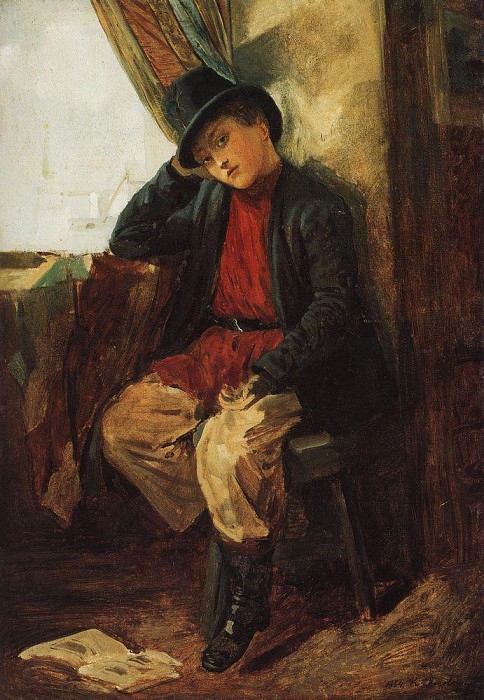 Brother of artist VE Makovsky as a child