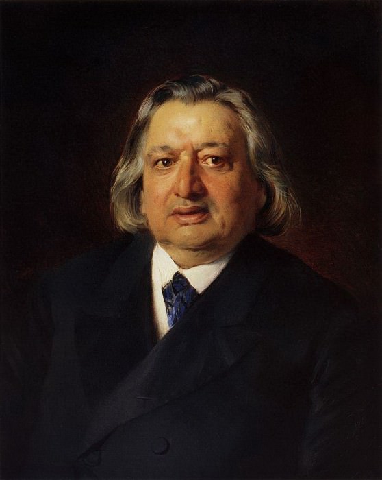 Портрет оперного артиста О. А. Петрова