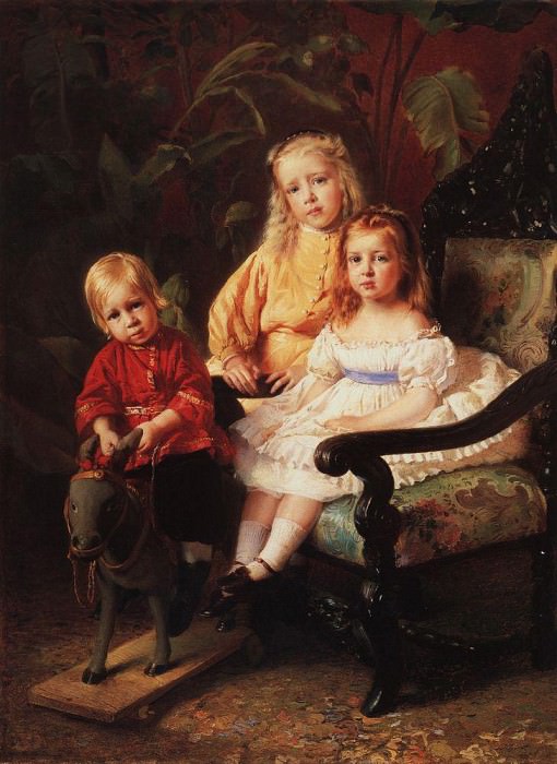 Portrait of the Stasov children