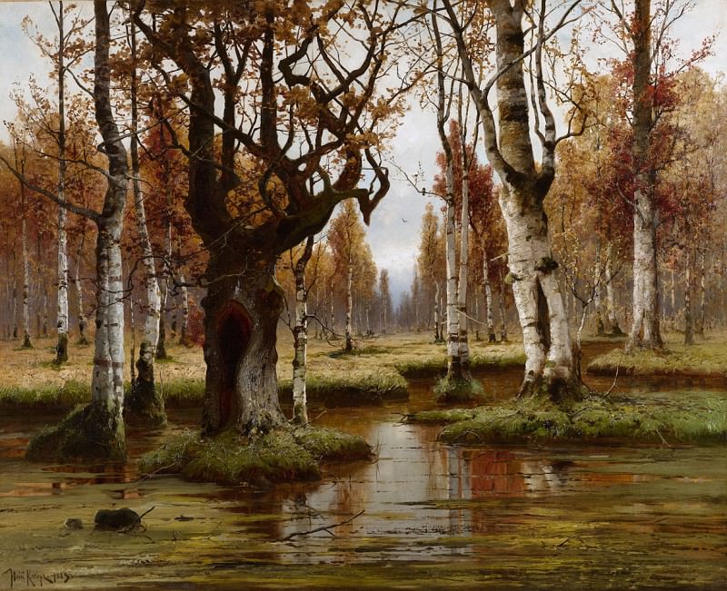 Birch grove, Yuly Klever