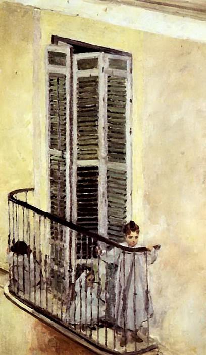 Дети на балконе. Испания, Александр Яковлевич Головин