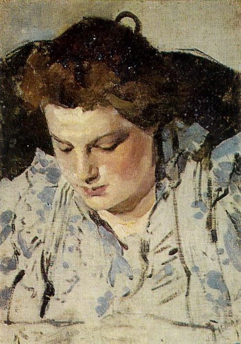 Portrait of Maria Golovina, Alexander Golovin