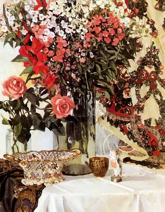 Still life with flowers, Alexander Golovin