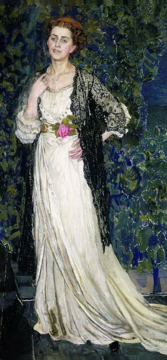Portrait of Marina Erastovna Makovskaya, Alexander Golovin