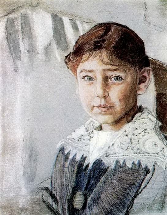 Portrait of Olya Rybakova, Alexander Golovin