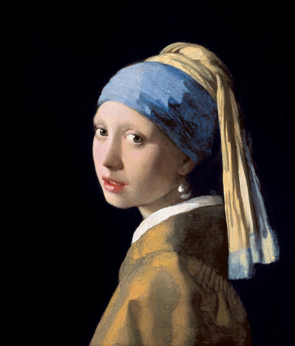 Johannes Vermeer – Girl with a Pearl Earring, Mauritshuis