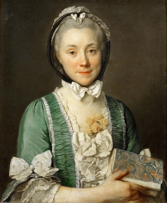 Joseph Siffred Duplessis -- Madame Lenoir, Part 4 Louvre