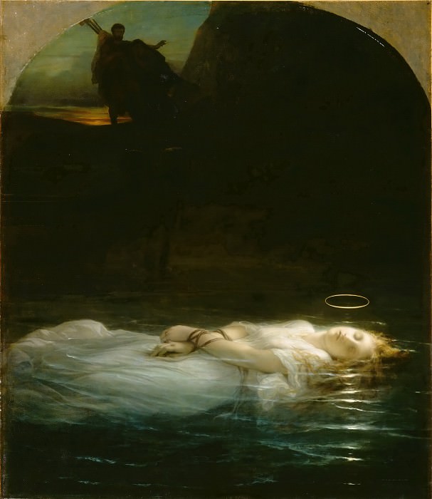 Paul Delaroche -- The young martyr, Part 4 Louvre