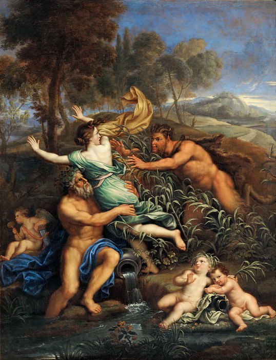 Pierre Mignard I -- Pan and Syrinx, Part 4 Louvre