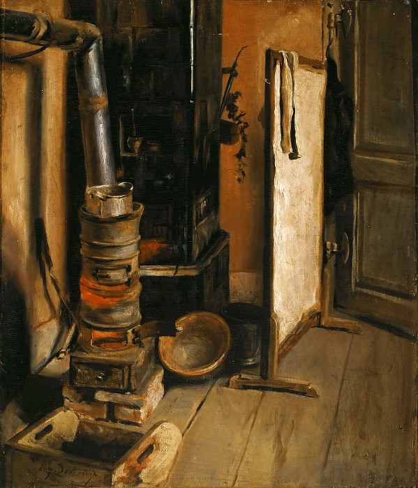 Delacroix, Eugene -- Workshop corner, Part 4 Louvre