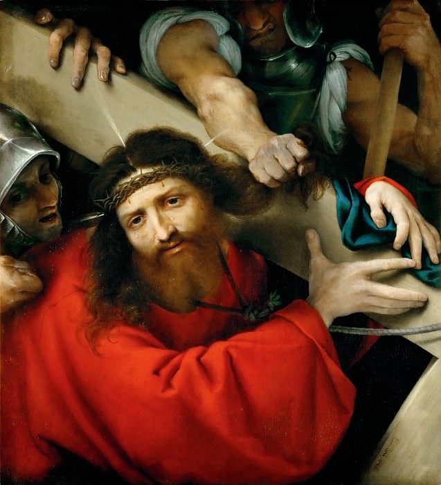 Lorenzo Lotto -- Carrying the Cross, Part 4 Louvre