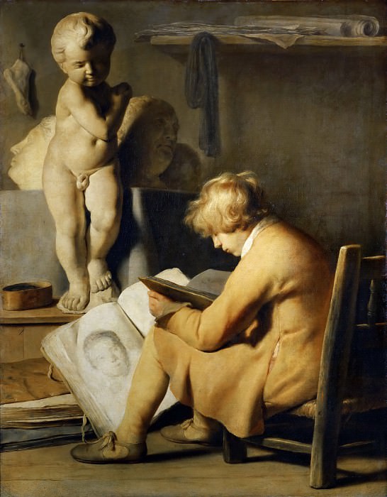 Jan Lievensz. -- The Young Draftsman, Part 4 Louvre