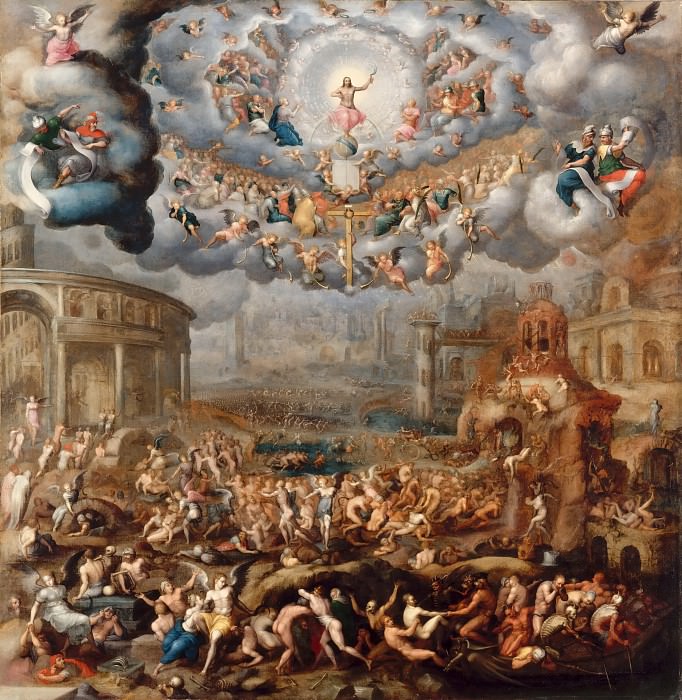Jean Cousin the younger -- The Last Judgment, Part 4 Louvre