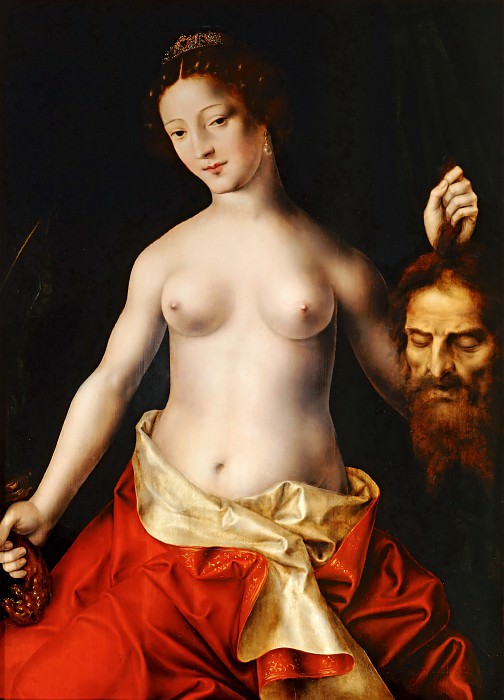 Jan Massys -- Judith with the head of Holofernes, Part 4 Louvre