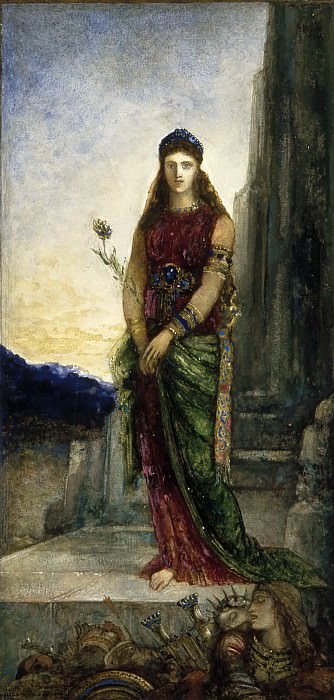 Gustave Moreau -- Helen on the Walls of Troy, Part 4 Louvre
