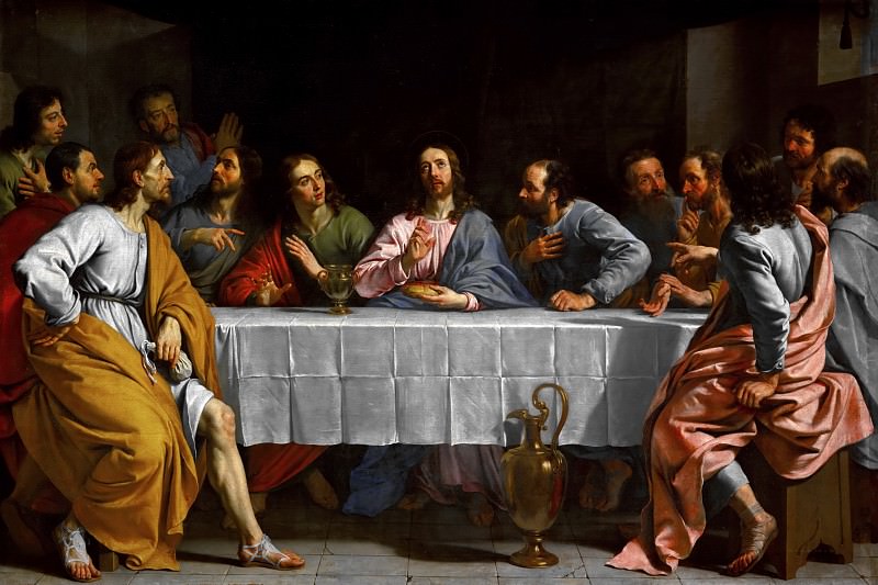 The Last Supper -- c. 1652, Part 4 Louvre