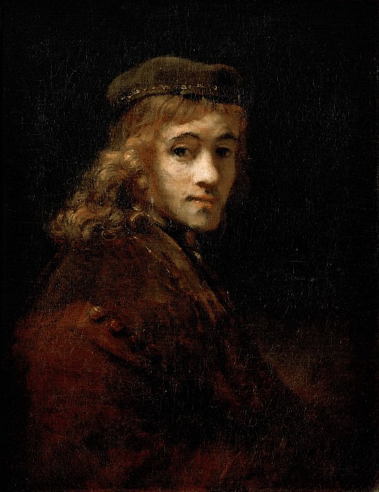 Рембрандт Харменс ван Рейн -- Портрет Титуса, часть 4 Лувр