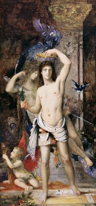 Gustave Moreau -- The Young Man and Death, Part 4 Louvre
