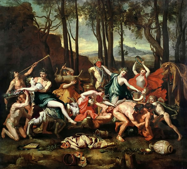 Poussin, Nicola, copy -- Triumph of Pan, Part 4 Louvre