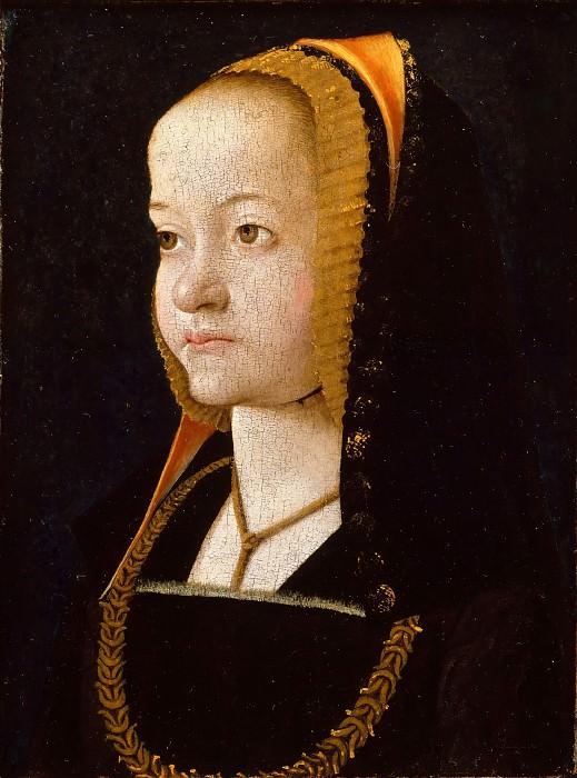 Jean Perréal -- Portrait of a woman, Part 4 Louvre