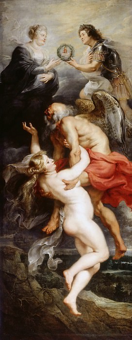 Peter Paul Rubens -- Triumph of Truth, Part 4 Louvre