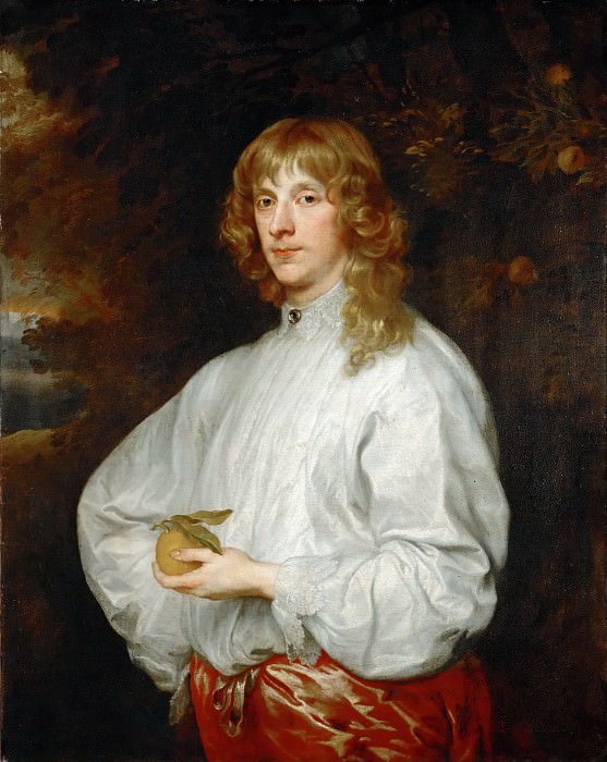 Anthony van Dyck -- James Stuart, 4th Duke of Lennox and 1st Duke of Richmond , Part 4 Louvre