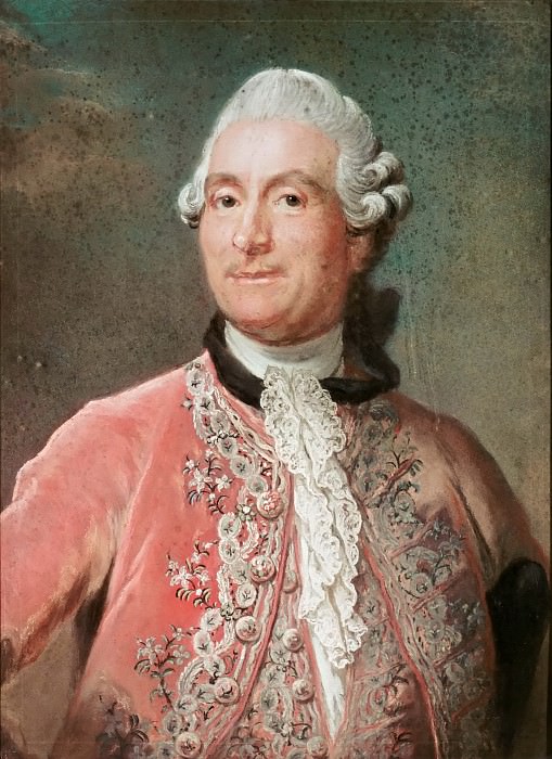 Attributed to Gustaf Lundberg -- Portrait of Monsieur de Vergennes, Part 4 Louvre