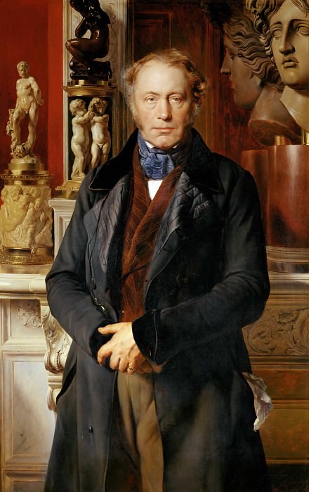 Paul Delaroche -- James Alexandre Comte de Pourtales-Gorgier, Part 4 Louvre