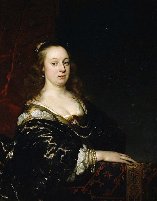 Backer Adrian – Portrait of a Woman c.1650, J. Paul Getty Museum
