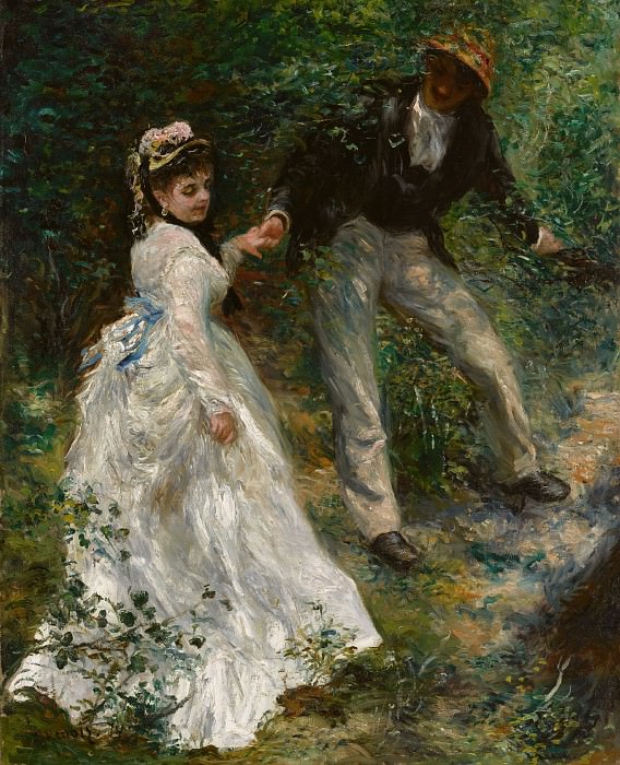 Renoir Pierre-Auguste – Promenade 1870, J. Paul Getty Museum