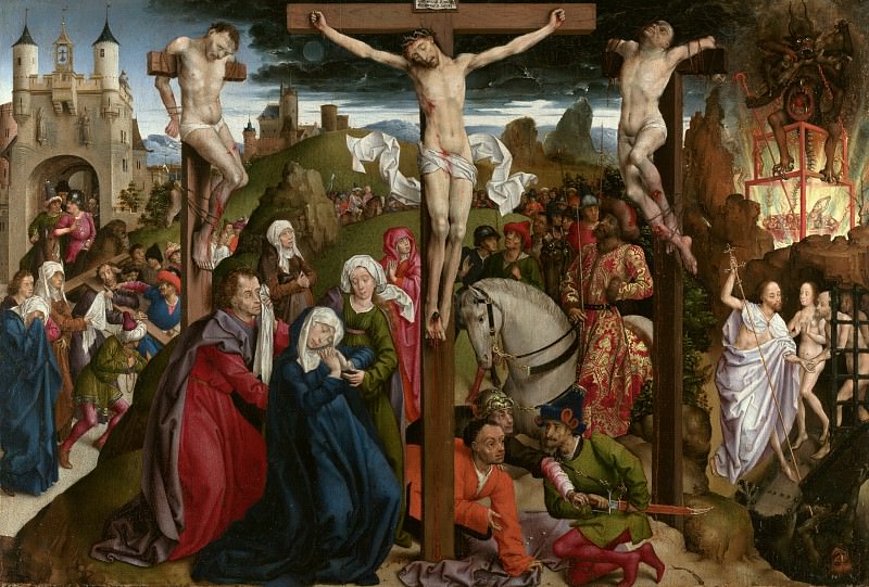 Master Dre Boudet – Crucifixion before 1450, J. Paul Getty Museum