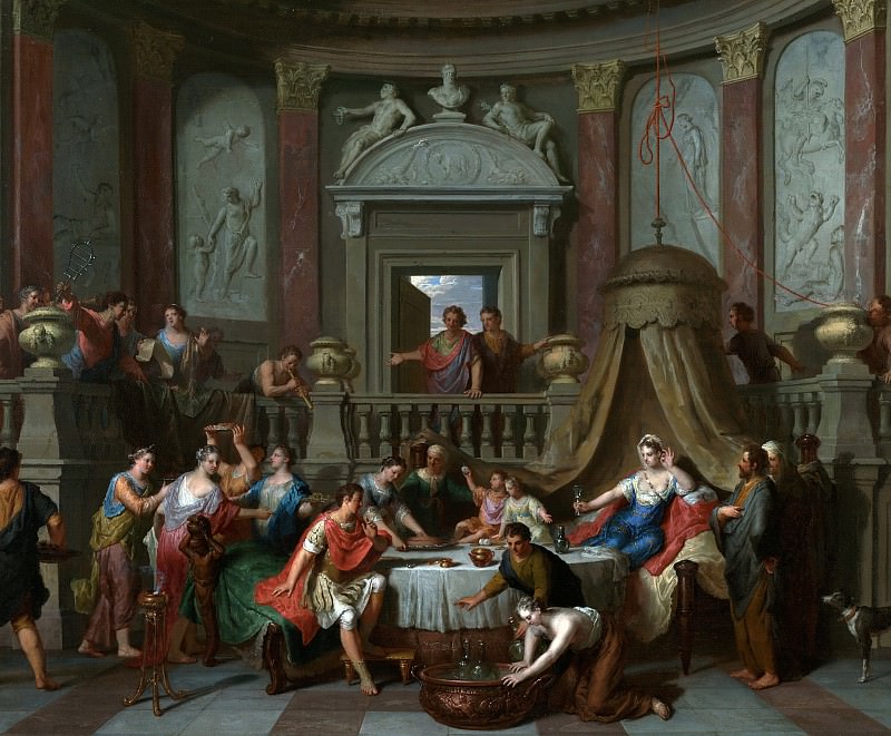 Хут Герард I – Пир Клеопатры 1700-10, J. Paul Getty Museum