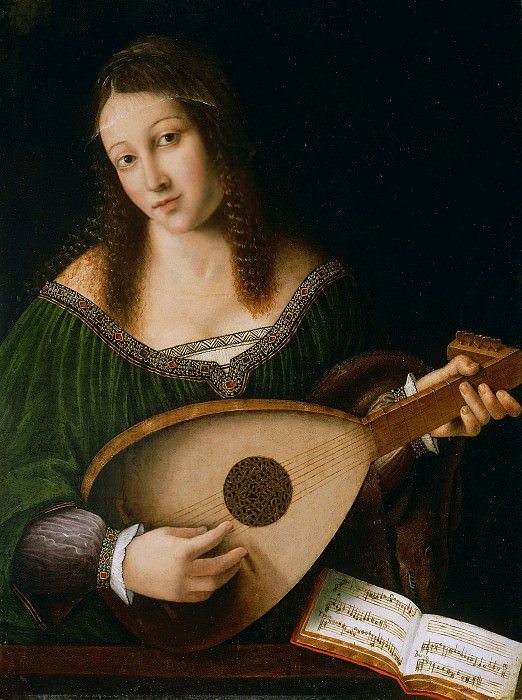 Bartolomeo Veneto – Lute player c.1530, J. Paul Getty Museum