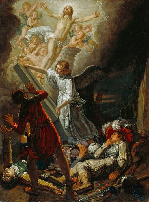 Ластман Питер Питерс – Воскресение Христа 1612, Музей Гетти