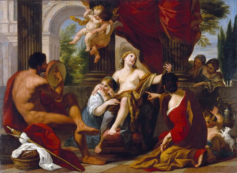Гарци Луиджи – Геркулес и Омфала 1700-10, Музей Гетти