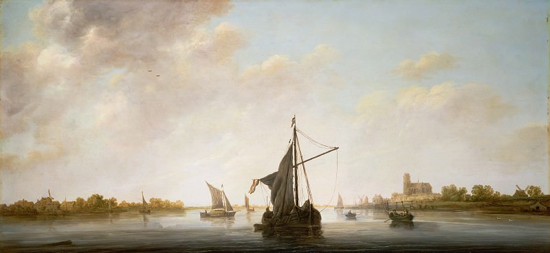 Cape Albert – View of the Meuse in Dordrecht c.1645, J. Paul Getty Museum