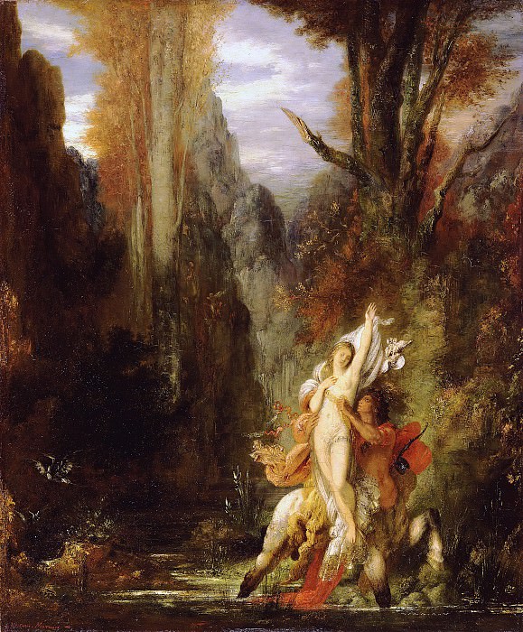 Moreau Gustave – Dejanira c.1873, J. Paul Getty Museum