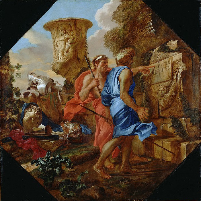 Castiglione Giovanni Benedetto – Arcadian Shepherds c.1655, J. Paul Getty Museum
