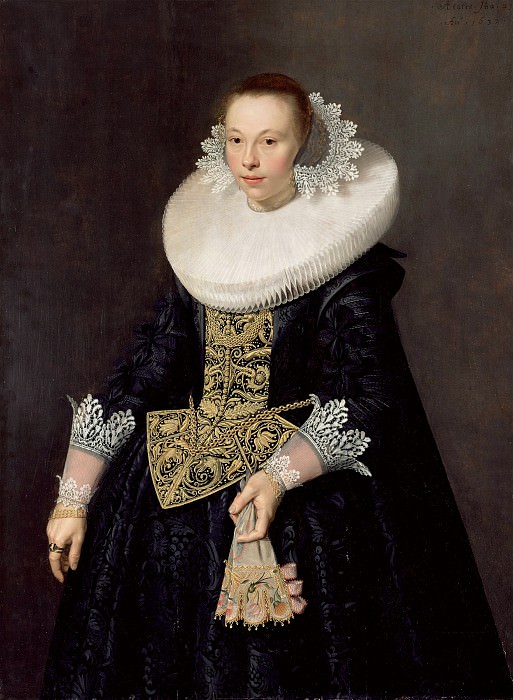 Пикеной Николас Элиас – Женский портрет 1632, Музей Гетти