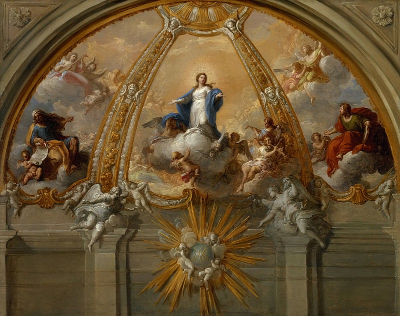 Costanzi Placido – Immaculate Conception c.1730, J. Paul Getty Museum