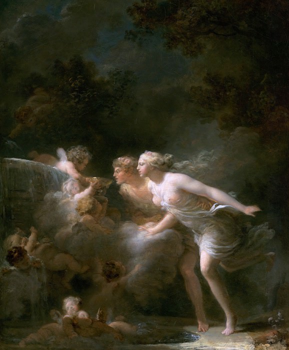 Фрагонар Жан-Оноре ок1785, Музей Гетти