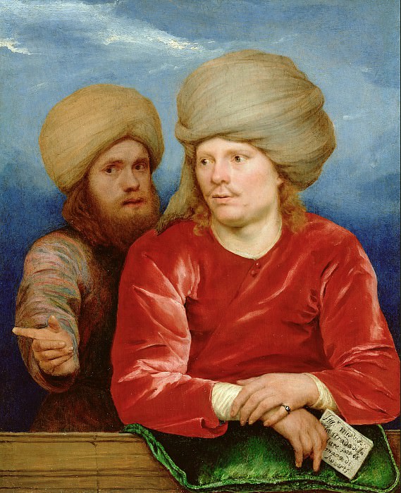 Свертс Михиль – Двойной портрет 1660-62, Музей Гетти