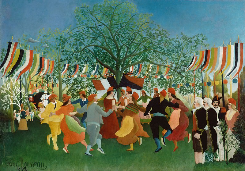 Rousseau Henri – Centenary of Independence 1892, J. Paul Getty Museum
