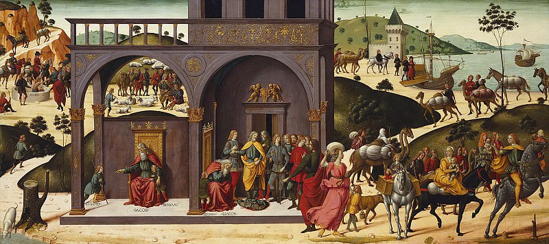 Biagio dAntonio Tucci – History of Joseph c.1485, J. Paul Getty Museum