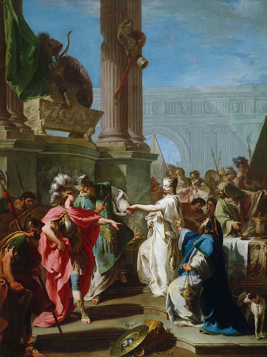 Pittoni Giovanni Battista – Sacrifice of Polyxena ca1734, J. Paul Getty Museum